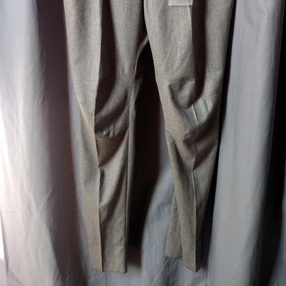 ALEXANDER MCQUEEN Men's Gray Wool Pants/Flat Front - Picture 4 of 8